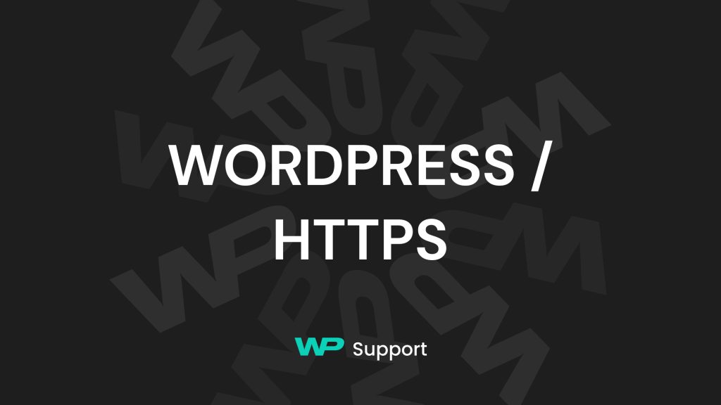 wordpress https